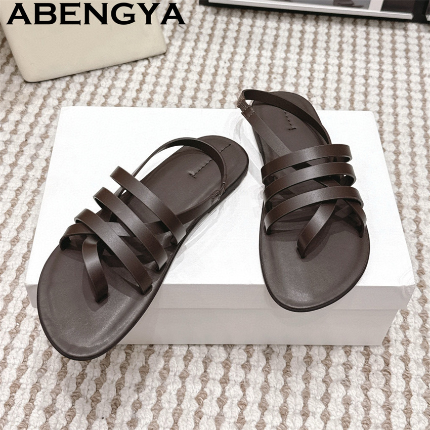 Ethnic Fashion - Ethnic Style Narrowband Flip Flops Flat