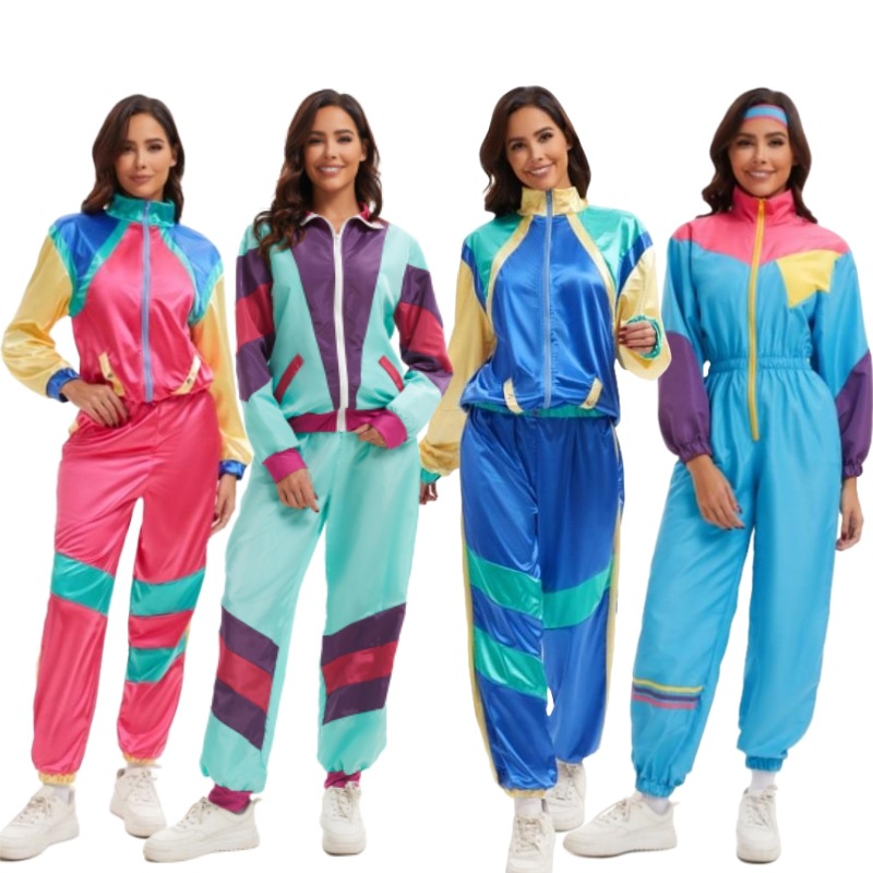 Fashion Show Ethnic Wear - 70s Retro Disco Halloween Couples Costume