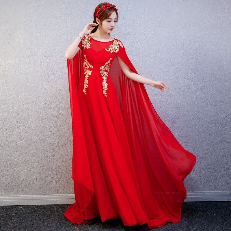 Ao Dai Vietnam Dress - Elegant Vietnam Traditional Folk Dacne Aodai