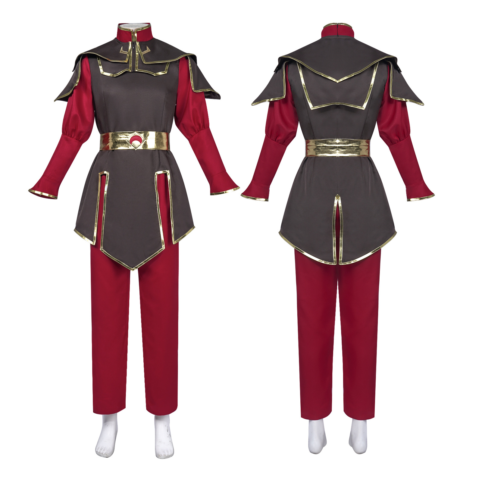 Fashion Show Ethnic Wear - Halloween Performance Costume Azula Avatar Cosplay