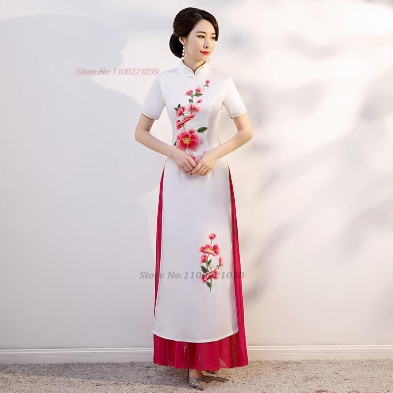Ao Dai Vietnam Dress - 2026 vietnam dress aodai traditional chinese
