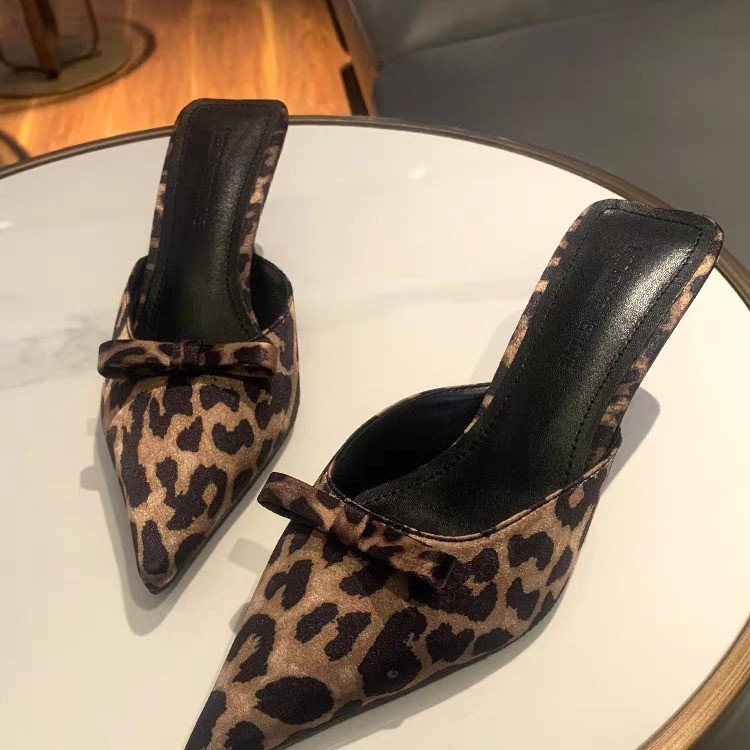women's leopard-print pointed  - Ethnic Fashion 评论和价格