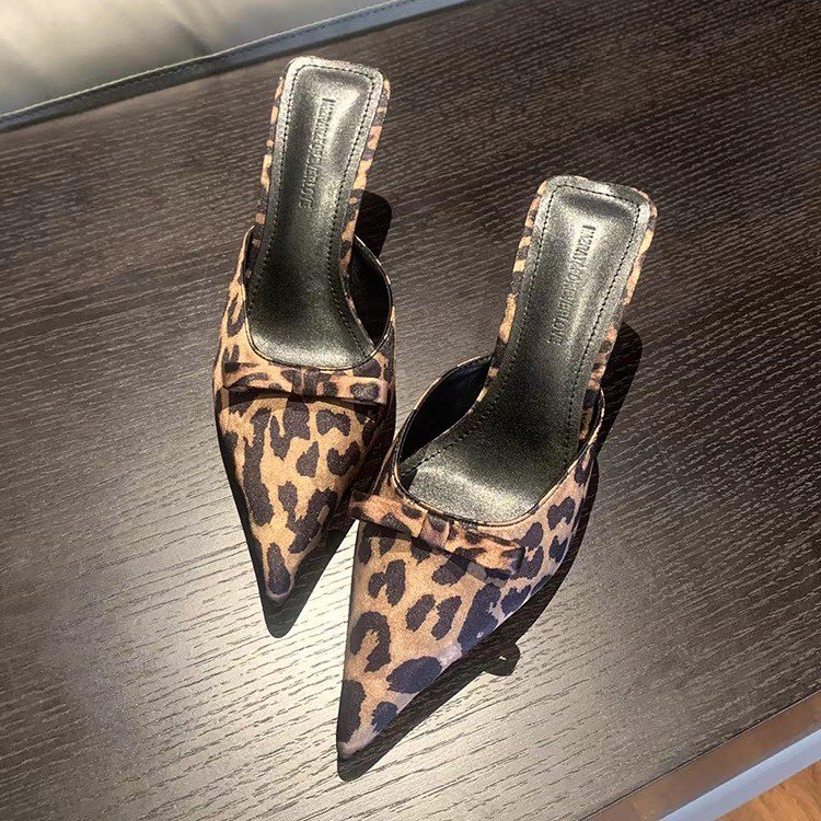 women's leopard-print pointed  - Ethnic Fashion 评论和价格