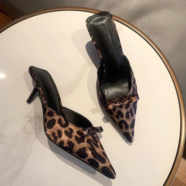 women's leopard-print pointed  - Ethnic Fashion 评论和价格