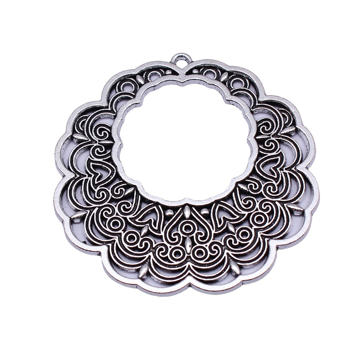 Boho Ethnic Mandala Pendant Fl - Ethnic Modern Fashion 评论和价格