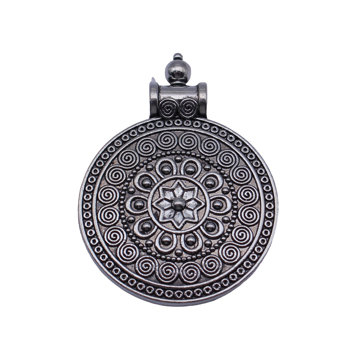 Boho Ethnic Mandala Pendant Fl - Ethnic Modern Fashion 评论和价格