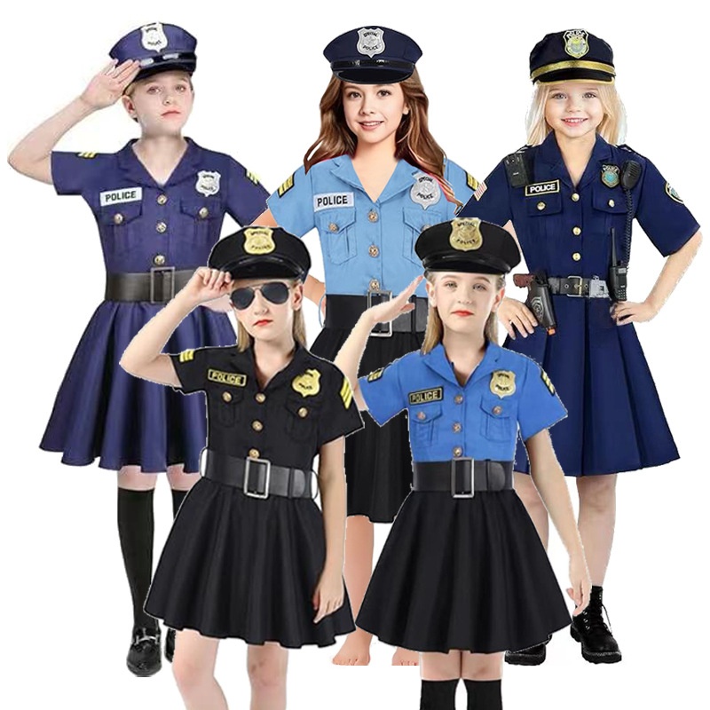 Halloween Children's Police Su - Ethnic Fashion Wear 评论和价格