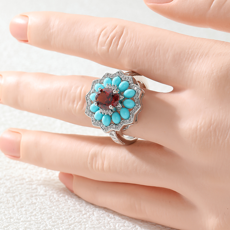 Ethnic Style Synthetic Turquoi - Ethnic Chic Fashion 评论和价格