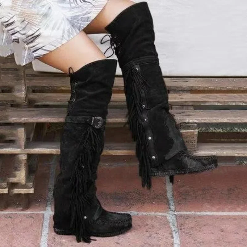 Fashion Bohemia Knee-length Wo - Ethnic Fashion 评论和价格