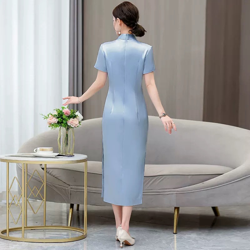 Women Ethnic Style Aodai  Cheo - Ao Dai Vietnam Dress 评论和价格