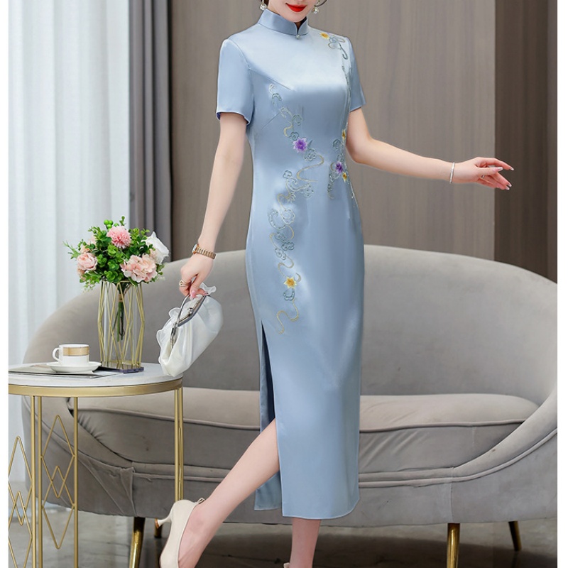 Women Ethnic Style Aodai  Cheo - Ao Dai Vietnam Dress 评论和价格