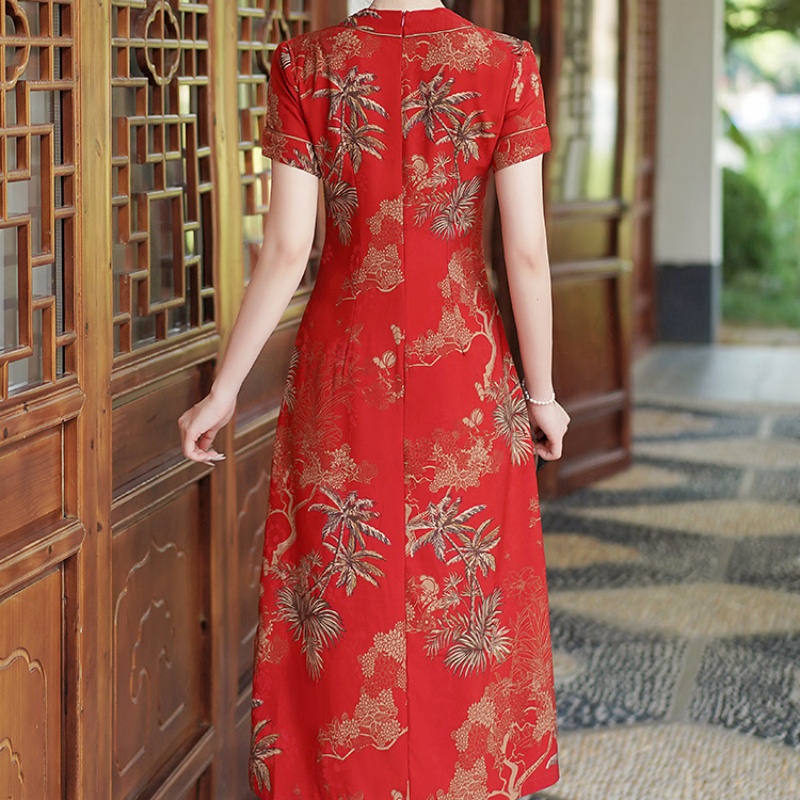 Vietnam Aodai Cheongsam Vintag - Ao Dai Vietnam Dress 评论和价格