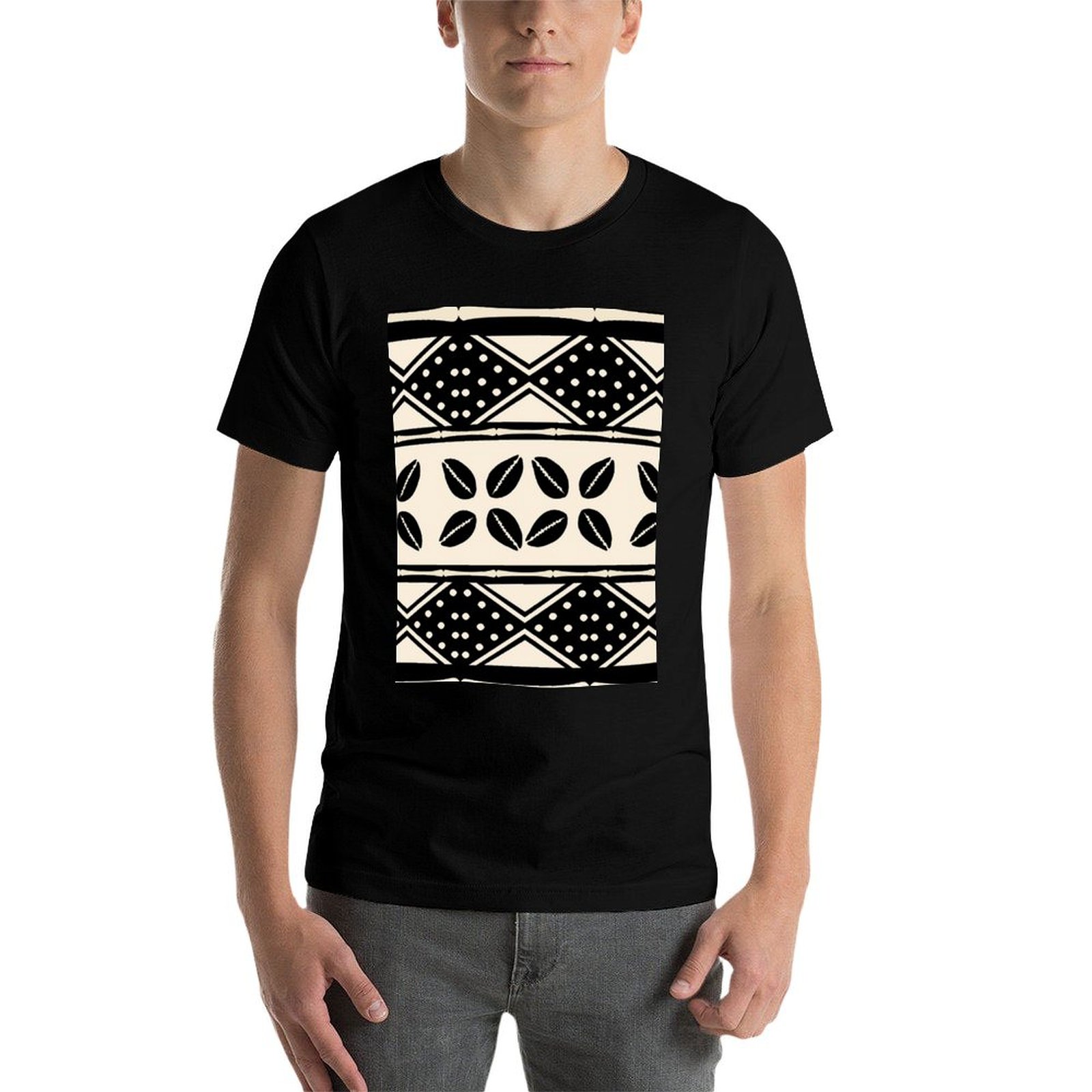 African abstract mud cloth pat - Mudcloth Print Top 评论和价格