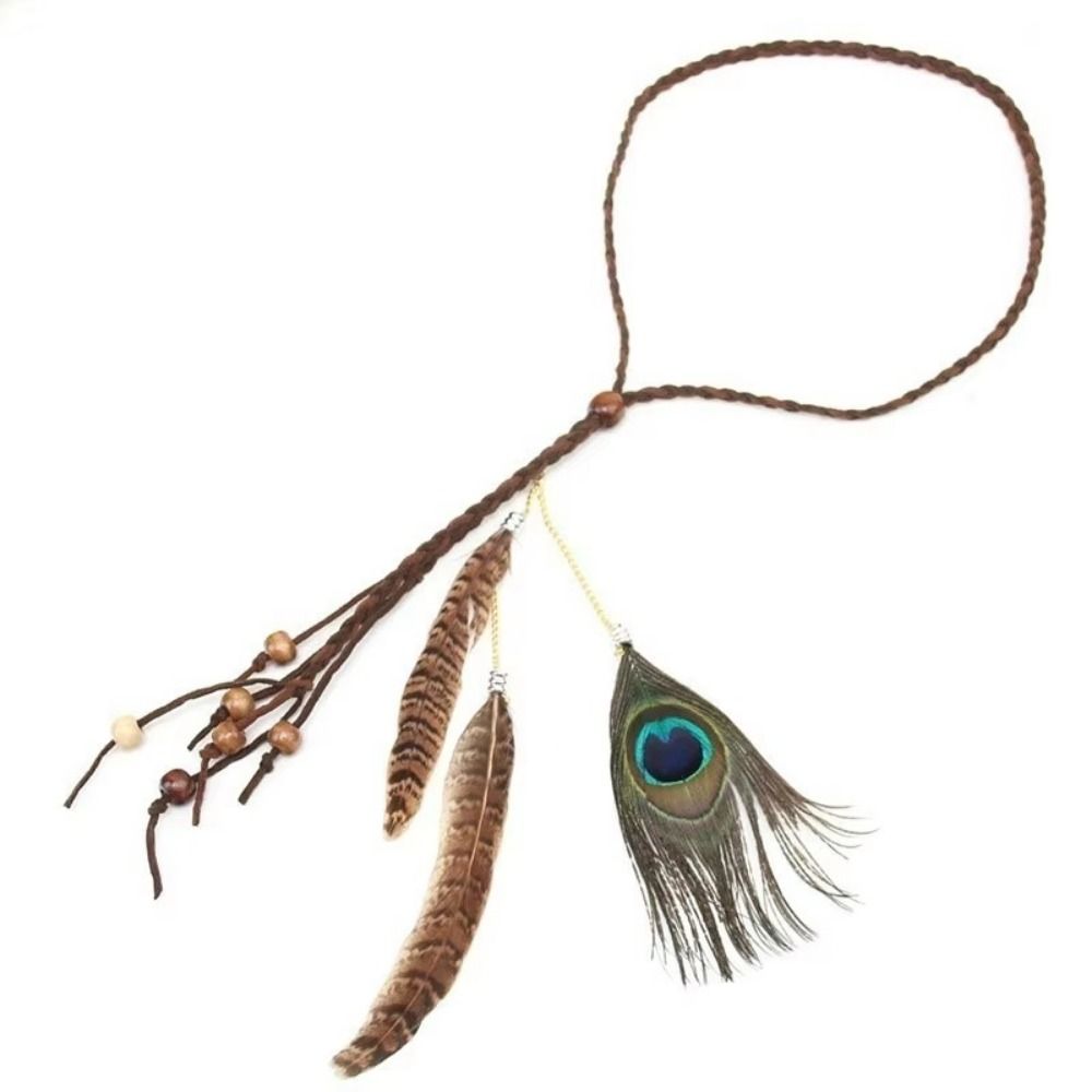 Fashion Feather Feather Headba - Fashion Show Ethnic Wear 评论和价格