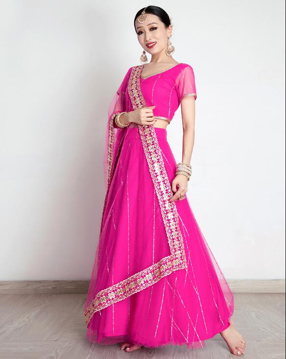 India Women's Saree  Embroider - Saree Georgette Women 评论和价格