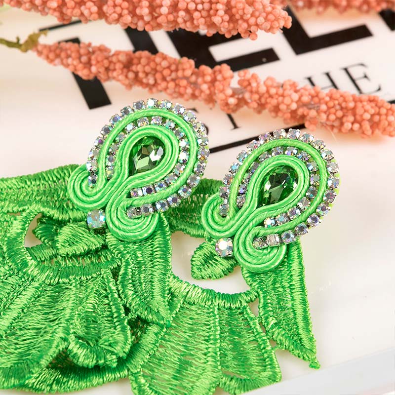 Fashion Women Earrings Jewelle - Ethnic Modern Fashion 评论和价格