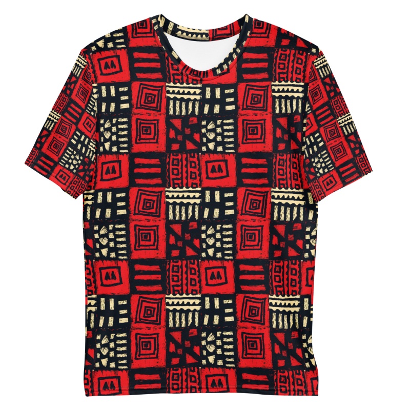 Tribal African Mudcloth Patter - Mudcloth Print Top 评论和价格