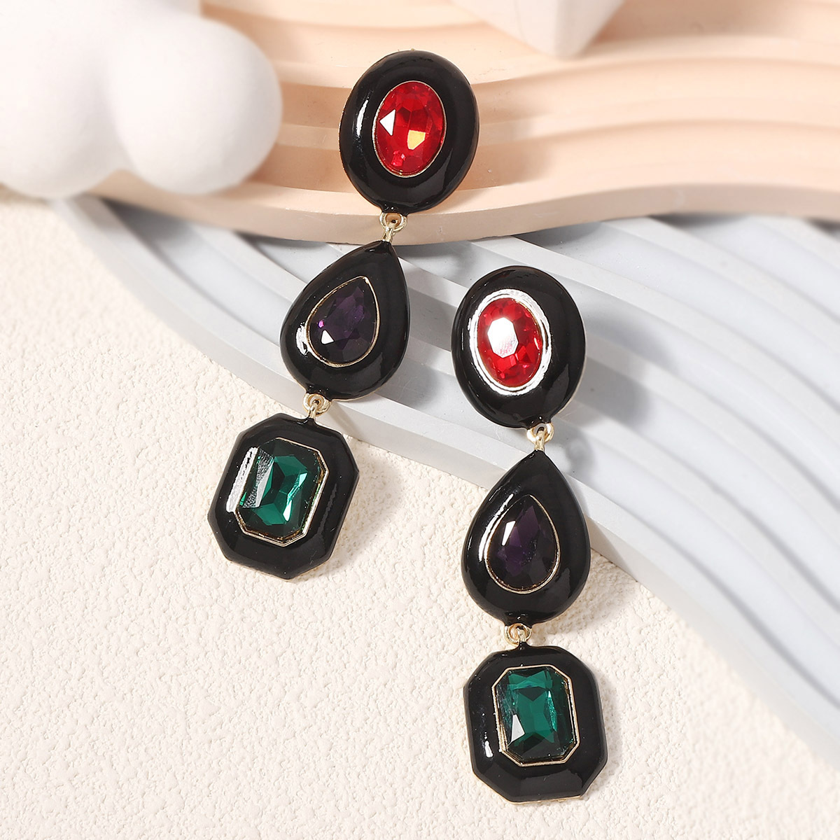 Retro-chic enamel, unique ethn - Ethnic Chic Fashion 评论和价格