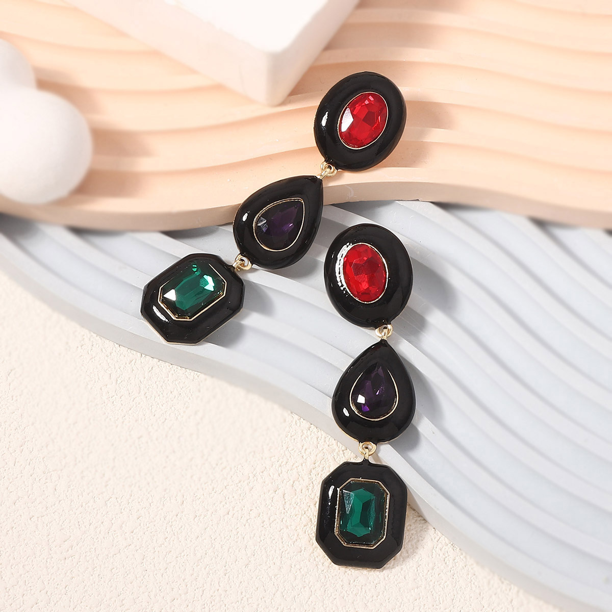 Retro-chic enamel, unique ethn - Ethnic Chic Fashion 评论和价格