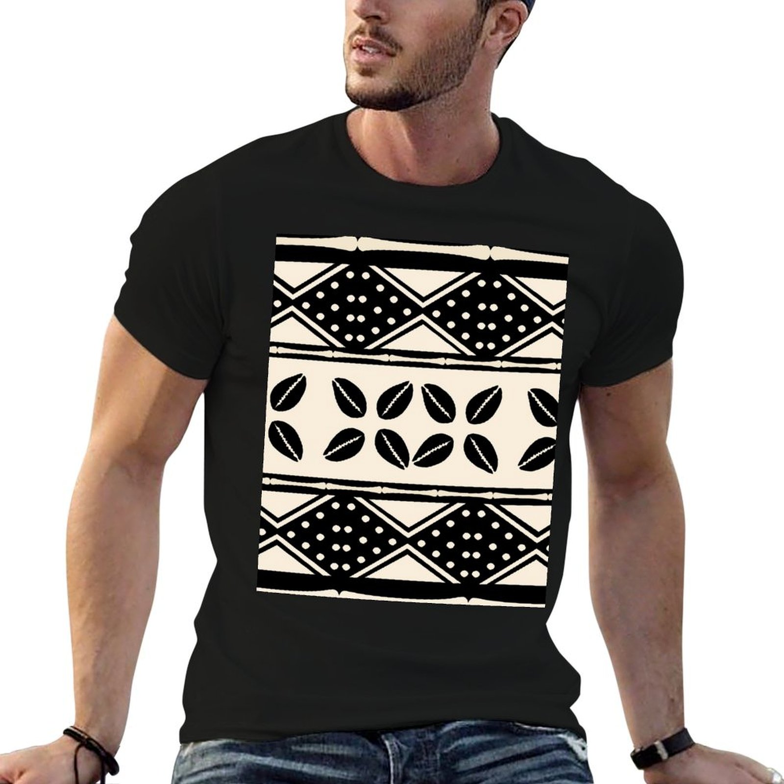 African abstract mud cloth pat - Mudcloth Print Top 评论和价格