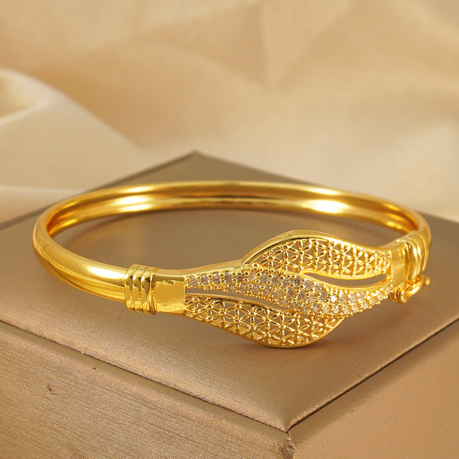 1Pcs Dubai Flower Zirconium In - Ethnic Fashion Dubai 评论和价格