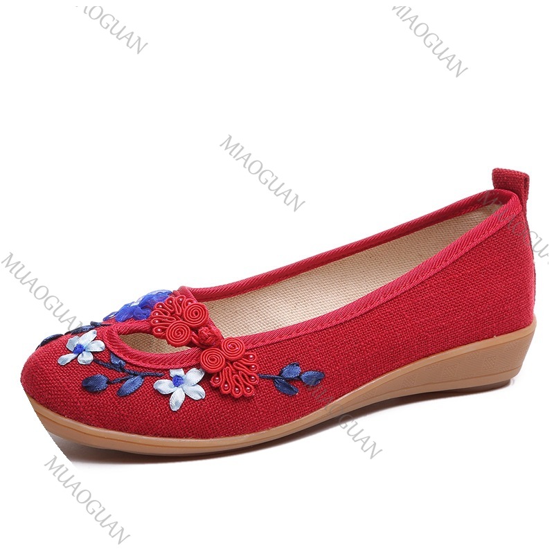 Embroidered Women Comfort Wedg - Ethnic Fashion 评论和价格