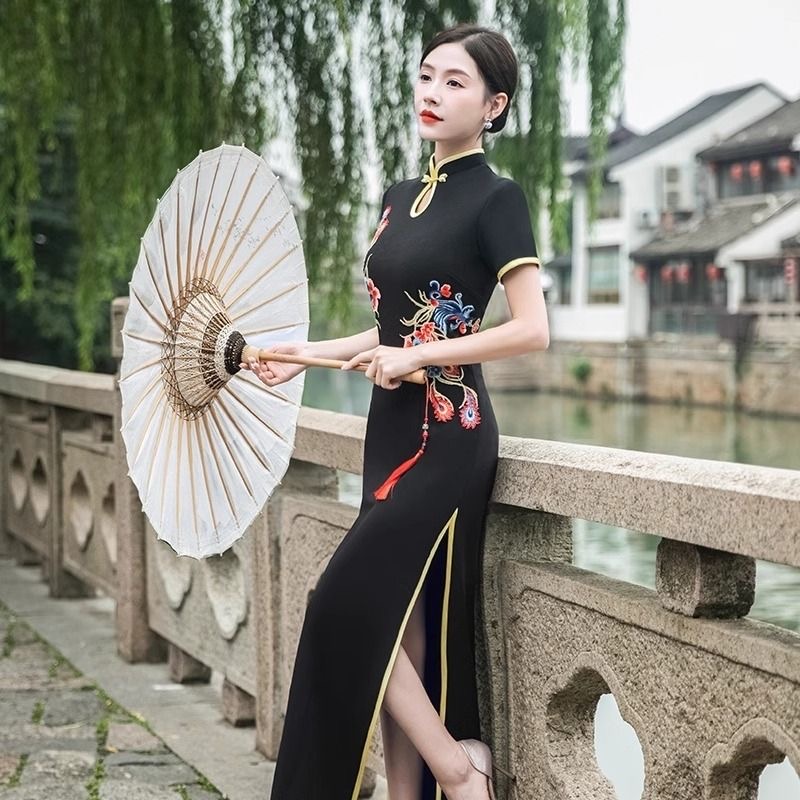 Women Traditional Vietnam Aoda - Ao Dai Vietnam Dress 评论和价格