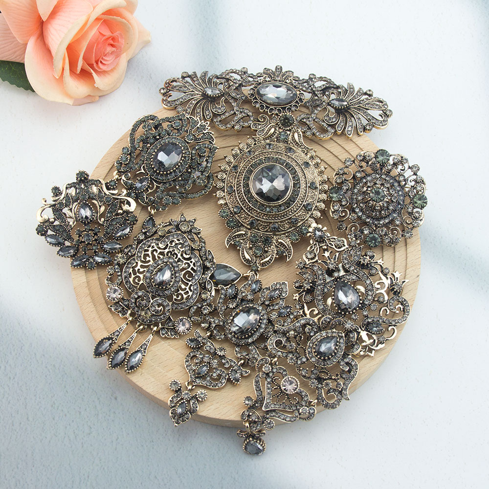 Chic Vintage Arab Kurds Brooch - Ethnic Chic Fashion 评论和价格
