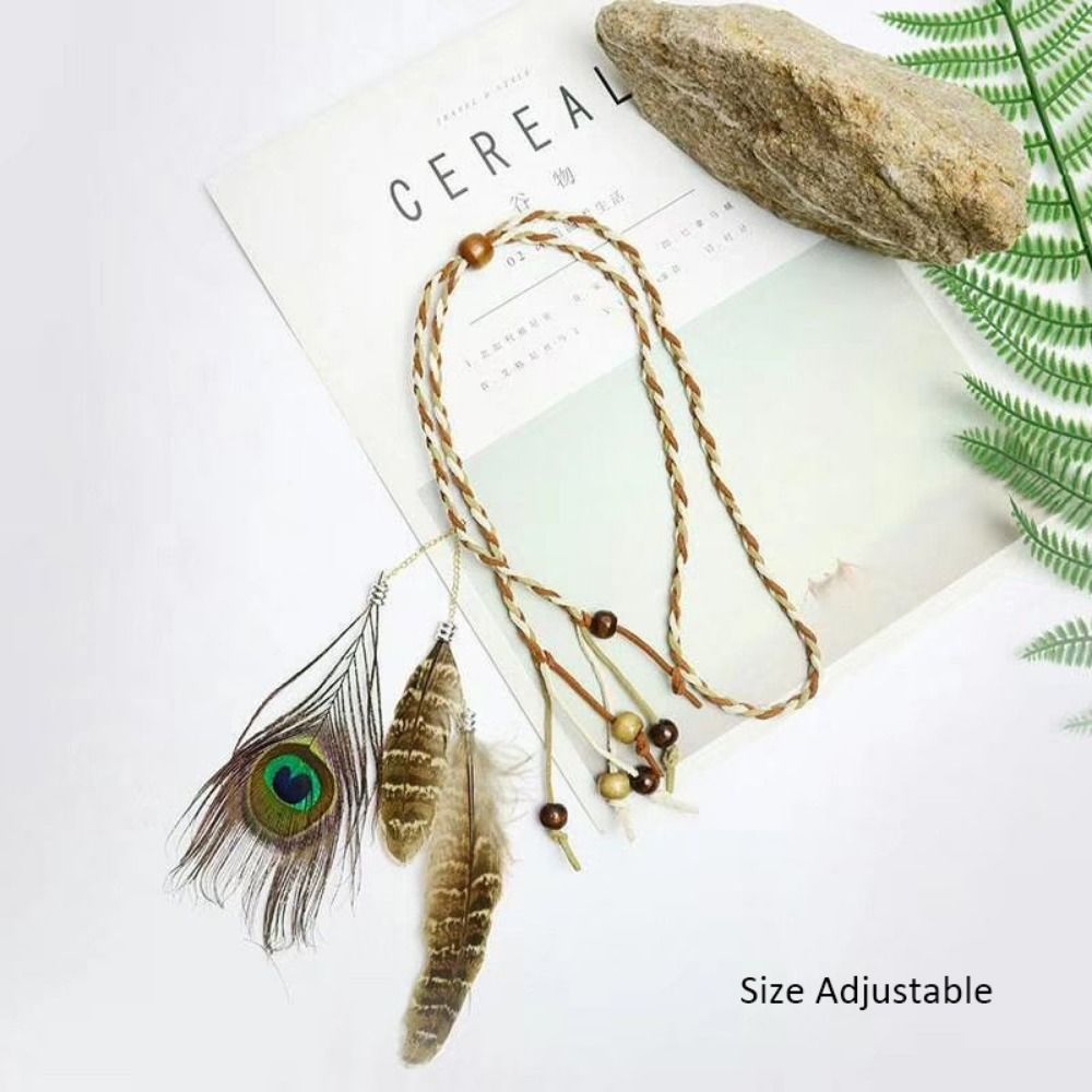Fashion Feather Feather Headba - Fashion Show Ethnic Wear 评论和价格