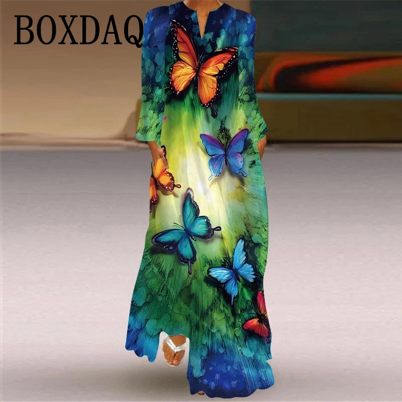 Female 2025 Spring Autumn Maxi - Ethnic Fashion Wear 评论和价格
