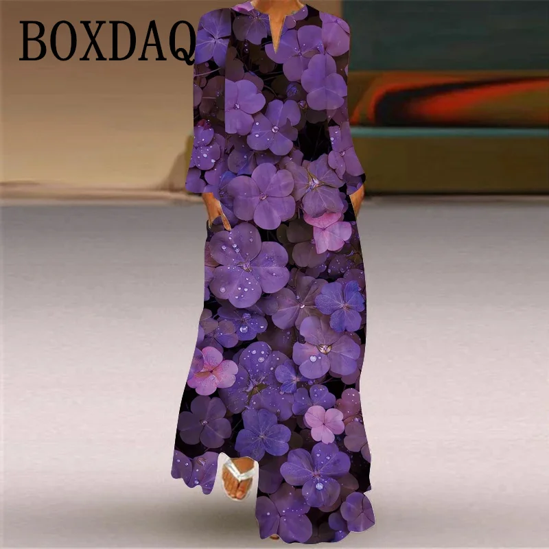 Female 2025 Spring Autumn Maxi - Ethnic Fashion Wear 评论和价格