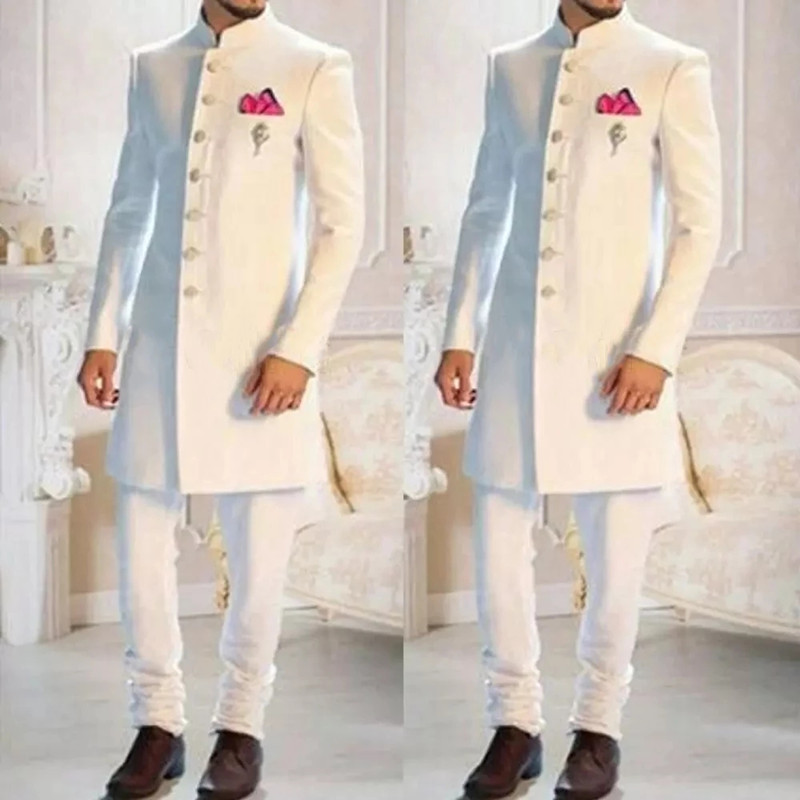 Fashion Design White Stand Col - Ethnic Wear Fashion Designer 评论和价格