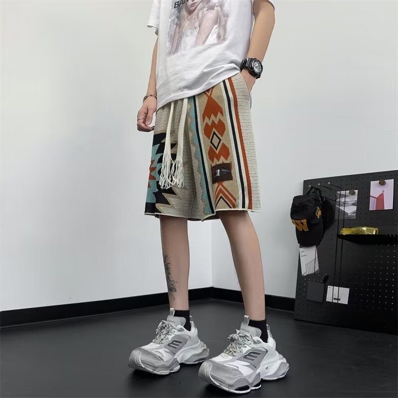 Men Knit Boho Ethnic Vintage B - Ethnic Chic Fashion 评论和价格