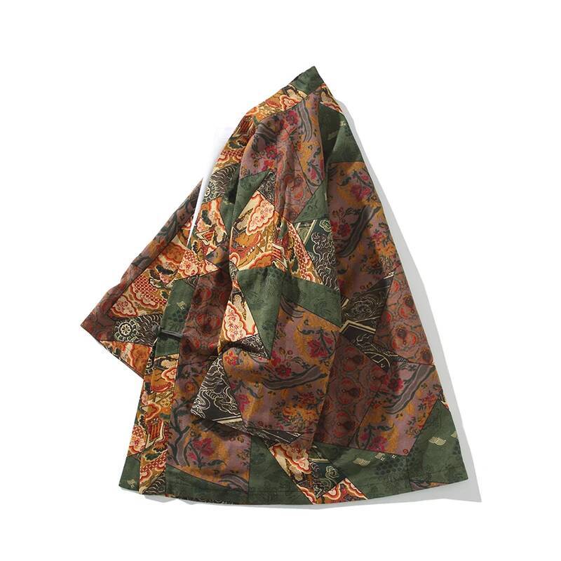 Ethnic Style Print Yukata Men  - Ethnic Fashion 评论和价格