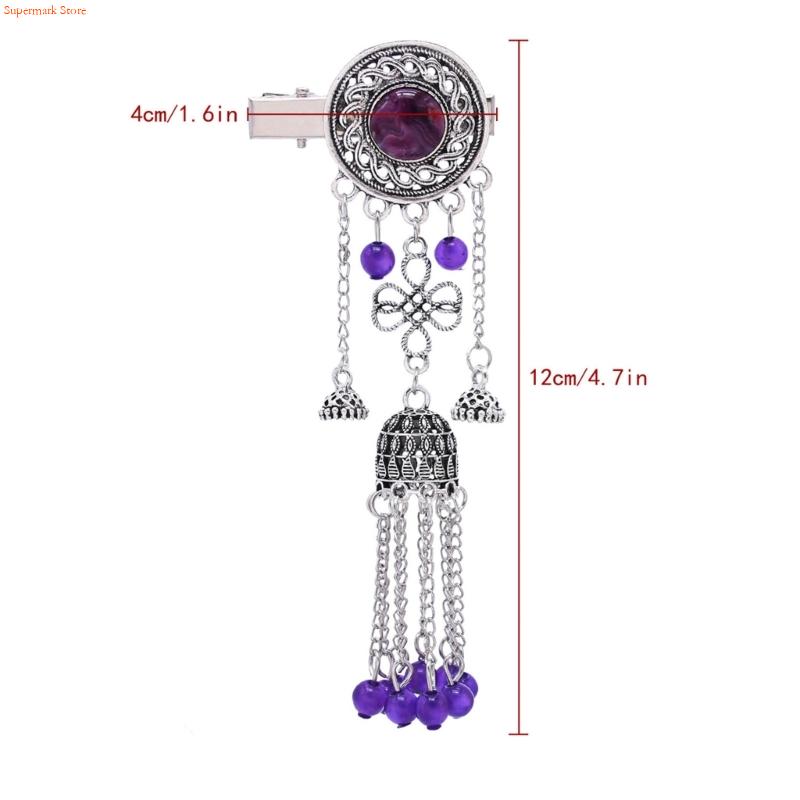 Q5WE Elegant Ethnic Hair Clip  - Ethnic Wear Fashion Designer 评论和价格